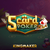 5 Card Poker bingo plus app